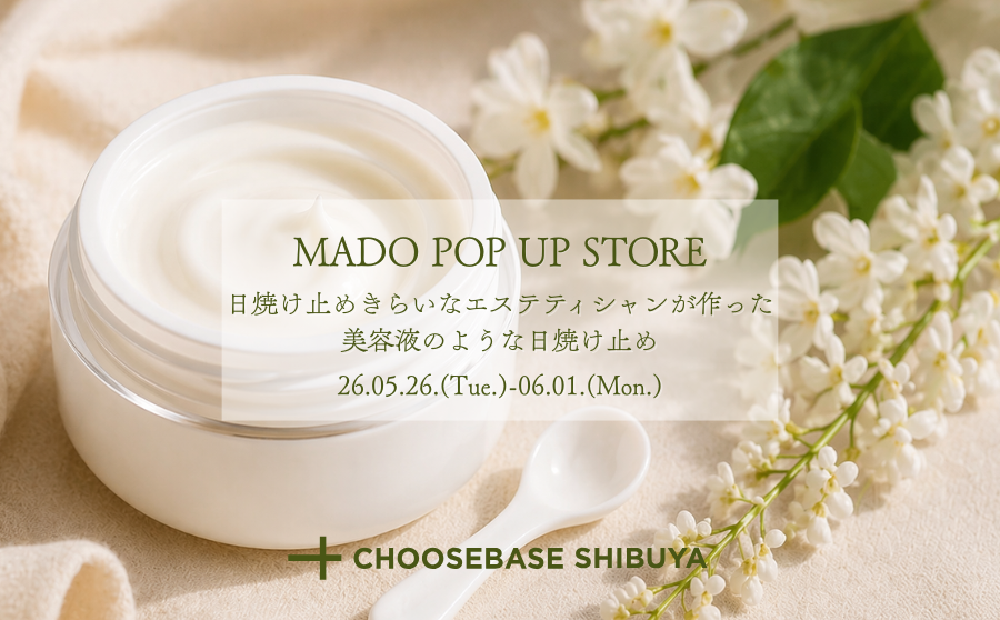 【渋谷】POP UPイベント「MADO POP UP STORE」のサムネイル