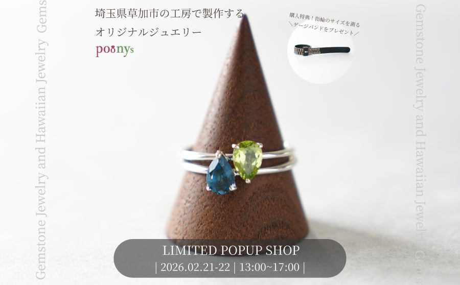 【開催終了】POP UPイベント「poonys LIMITED POP UP SHOP」のサムネイル