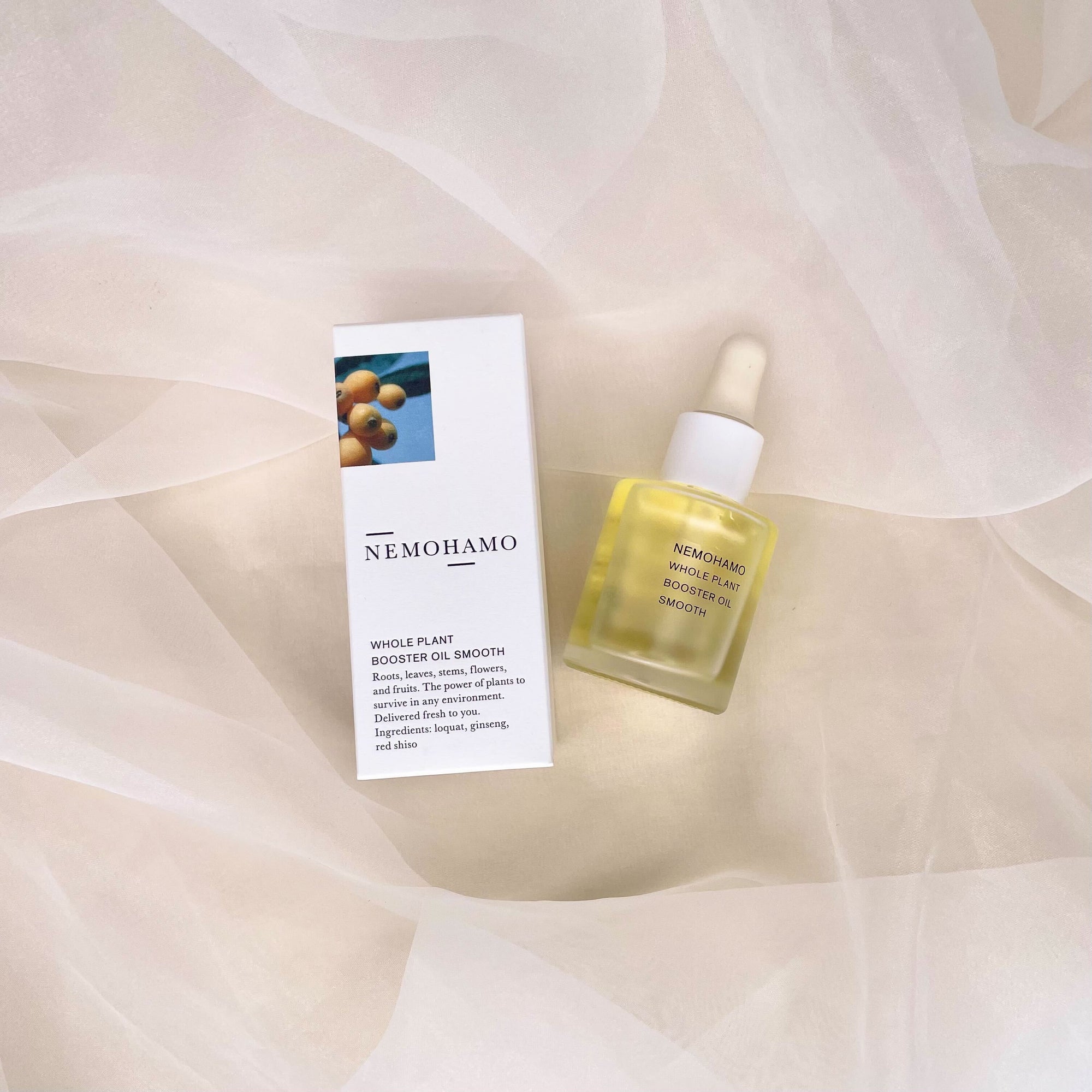 【スタッフの本気レビュー】敏感肌・混合肌の方は必見!NEMOHAMOの「ブースターオイルスムース」を1か月試してみました。のサムネイル