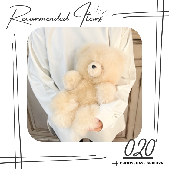 【渋谷】世界にひとつだけのテディベア、「アルパカベア」。のサムネイル