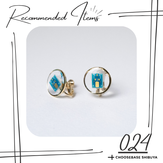 【渋谷】リケジョのあなたへ、透明感とテクノロジーのイヤリング。のサムネイル