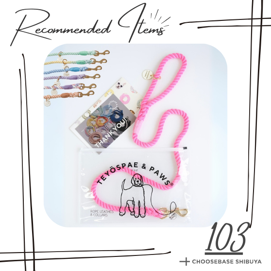 【渋谷】晩夏のアウトドアを彩る。ペット好きな友達に贈るおしゃれなロープリードギフトのサムネイル