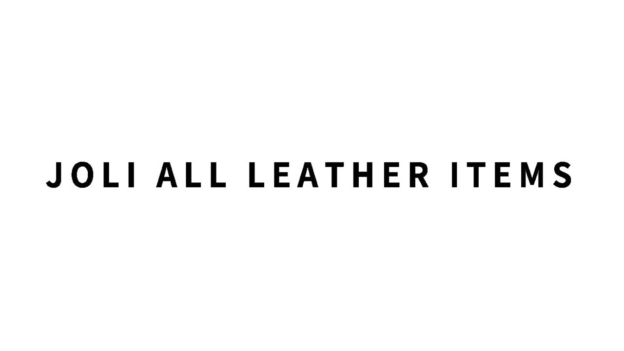 JOLI ALL LEATHER ITEMS – CHOOSEBASE SHIBUYA