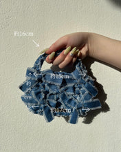 画像をギャラリービューアに読み込む, denim ribbon bag Mini|ittoo(イットトゥー)