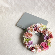 画像をギャラリービューアに読み込む, 自然な色合いのフラワーリース*Pink|Luna et Lily(ルナエリリ)