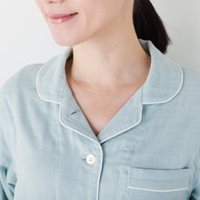 画像をギャラリービューアに読み込む, 呼吸するパジャマ (レディース)パイピングタイプ|睡眠てらす(スイミンテラス)