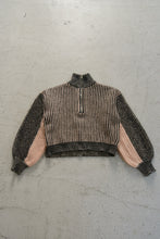 画像をギャラリービューアに読み込む, stripe zip Knit|Mistletoe(ミソルト)