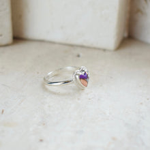 画像をギャラリービューアに読み込む, Purple copper heart turquoise ring / Sunset 13号|MARIA JEWELRY(マリアジュエリー)