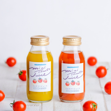 画像をギャラリービューアに読み込む, ミニトマトジュース 黄180ml|お日様えくぼ(オヒサマエクボ)
