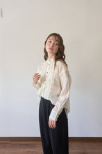 画像をギャラリービューアに読み込む, frill sheer blouse|Mistletoe(ミソルト)