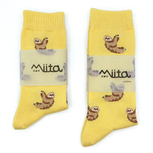 画像をギャラリービューアに読み込む, ナマケモノ|ソックス・靴下|Miita(ミータ)