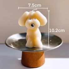 画像をギャラリービューアに読み込む, おりこうな犬のキャンドル【プードル】|Studiok.k(スタジオケーケー)