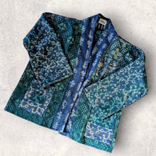 画像をギャラリービューアに読み込む, vintage kantha jacket "蒼の記憶” #2|ananyaユイイツムニ(アナンヤユイイツムニ)