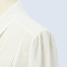 画像をギャラリービューアに読み込む, コットンボイル タキシードシャツ|actrhea(アクトレイア)