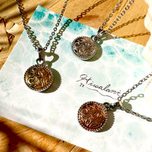 画像をギャラリービューアに読み込む, お風呂OK!リバーシブル・コインネックレス / 金属アレルギー対応|Hiwalani(ヒワラニ)