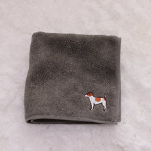 画像をギャラリービューアに読み込む, ジャックラッセルテリア今治産ハンカチタオル|BlumeBell(ブルームベル)