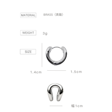 画像をギャラリービューアに読み込む, Layered Orbit Hoops|Lyvi(ライヴィ)