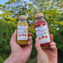 画像をギャラリービューアに読み込む, ミニトマトジュース 赤180ml|お日様えくぼ(オヒサマエクボ)