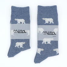 画像をギャラリービューアに読み込む, ホッキョクグマ|ソックス・靴下|Miita(ミータ)