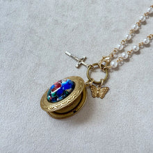 画像をギャラリービューアに読み込む, 【ネックレス】大切な想いをそっと収めて、永遠の輝きへと変わるロケットパールネックレス|ERIKOART(エリコアート)