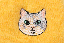 画像をギャラリービューアに読み込む, モコモコルームソックス ミケ×イエロー|maltamarie(マルタマリエ)