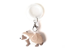 画像をギャラリービューアに読み込む, タヌキ ピンバッジ・アンブレラマーカー|HONAMIRUKA(ホナミルカ)