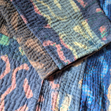 画像をギャラリービューアに読み込む, vintage kantha jacket "蒼の記憶" #1|ananyaユイイツムニ(アナンヤユイイツムニ)