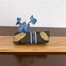 画像をギャラリービューアに読み込む, 炭オブジェ / 紺+ゴールド|櫂の炭(カイノスミ)