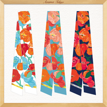 画像をギャラリービューアに読み込む, 「今日のポピー」のリボンスカーフ|ARAMA TOKYO(アラマトーキョー)