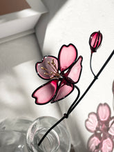 画像をギャラリービューアに読み込む, 桜の枝|wire art Niko(ワイヤーアートニコ)
