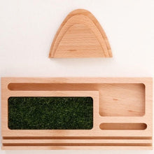 画像をギャラリービューアに読み込む, ウッドトレー 田舎の風景|TOSMU(トスム)