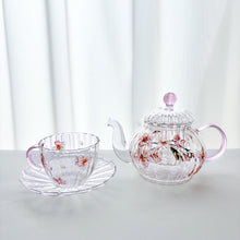 画像をギャラリービューアに読み込む, 春をそっと閉じ込めた桜ティーセット(耐熱ガラス)|Blanche Neige By ちょこにゃん(ブランシュネージュバイチョコニャン)