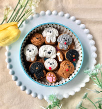 画像をギャラリービューアに読み込む, 『もふもふトイプードルVer』カラフルで可愛いアイシングクッキー缶|ケーキ工房 アンドンカフェ(ケーキコウボウ アンドンカフェ)