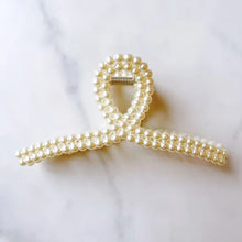 画像をギャラリービューアに読み込む, パールヘアクリップ|sugar.C beauty(シュガーシービューティー)