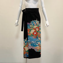 画像をギャラリービューアに読み込む, 着物リメイク ラップスカート|komomo(コモモ)