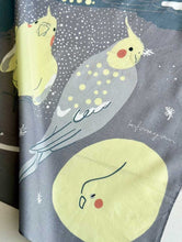 画像をギャラリービューアに読み込む, オカメインコさんハンカチ〈オカメパウダー〉|コトリヨガ