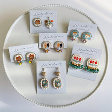 画像をギャラリービューアに読み込む, ねこイヤリング 三毛猫|slowly&starry(スローリーアンドスターリー)