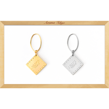 画像をギャラリービューアに読み込む, 四角いプレート付きスカーフリング|ARAMA TOKYO(アラマトーキョー)