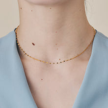 画像をギャラリービューアに読み込む, Petal Chain Necklace(38cm)_ペタル チェーン ネックレス|Fujikoshi Jewelry(フジコシジュエリー)