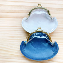 画像をギャラリービューアに読み込む, クリアがま口 本革 小銭入れ 小物入れ スケルトンがま口|六屋(ムツヤ)