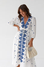 画像をギャラリービューアに読み込む, レース刺繍ワンピース|Ukrainian Embroidery Wear ”Mavka”(ウクライナシシュウノアパレル マウカ)