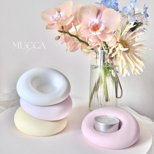 画像をギャラリービューアに読み込む, Jesmonite Mochi Candle Holder|Mucca x Tigre(ムッカティーグレ)