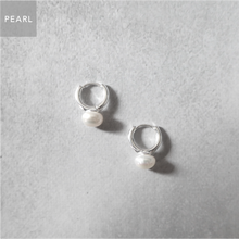 画像をギャラリービューアに読み込む, パール ハギーピアス(シルバー925)|SMUK(スムーク)