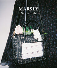 画像をギャラリービューアに読み込む, ツイードフラップバッグ(Black)|MARSLY(マーズリー)