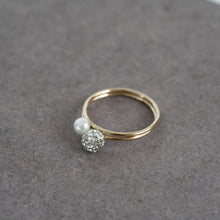 画像をギャラリービューアに読み込む, 深い照りと艶が魅力の淡水パールとゴールドの相性がよい14kgfリング。|BLANCHE NEIGE(ブランシュネージュ)