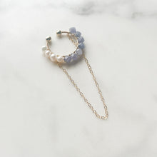 画像をギャラリービューアに読み込む, 2WAY CHAIN CUFF TANZANITE/SUNSTONE|airy(エアリー)