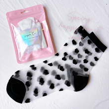 画像をギャラリービューアに読み込む, シースルーハートソックス|sugar.C beauty(シュガーシービューティー)