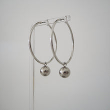 画像をギャラリービューアに読み込む, Big hoop piece silver ピアス イヤリング | LUNACHIC(ルナシック)