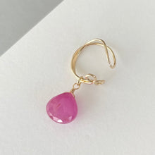 画像をギャラリービューアに読み込む, ピンクサファイア のイヤーカフ|Na Lumière (ナ ルミエール)