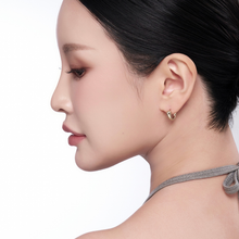 画像をギャラリービューアに読み込む, Drop Curve Hoops Pierce|Lyvi(ライヴィ)